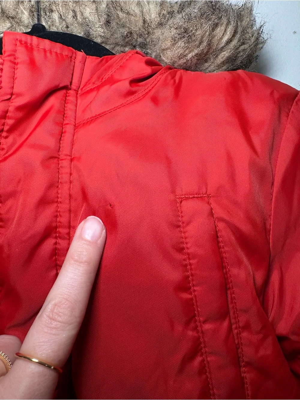 GAP Toddler 2T ColdControl Ultra Max Parka Orange Red Winter Jacket Coat
